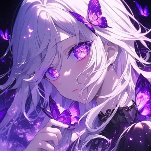 Màu tím đậm tạo khí chất bí ẩn cho chân dung