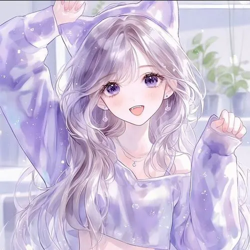 Ảnh đại diện cá nhân tím dịu mắt tạo vibe dễ chịu