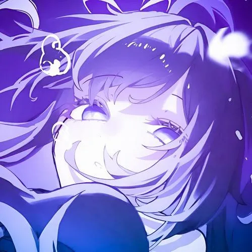 Sắc tím lavender kết hợp nền trơn mang phong cách cute nhẹ nhàng