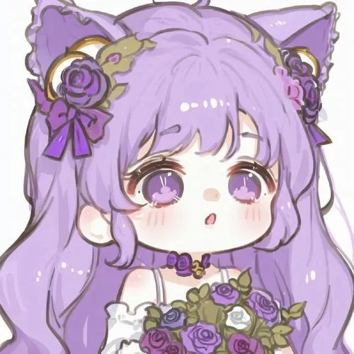 Màu tím lilac tạo cảm giác mềm mại cho chân dung