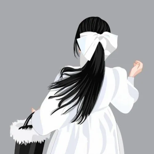 Ảnh đại diện màu trắng dành cho người thích sự nhẹ và sâu