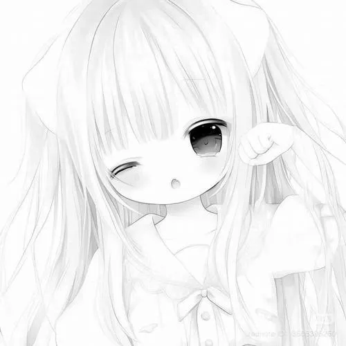 Hình đại diện trắng mang tinh khiết và trung tính thị giác