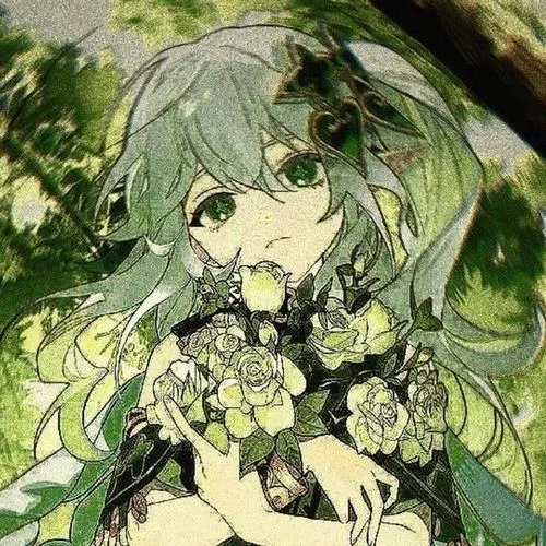 Avatar xanh lá cây tối giản nhưng đủ để tạo dấu ấn cá nhân