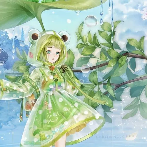 Avatar màu xanh lá cây giúp hình ảnh cá nhân mềm mại hơn