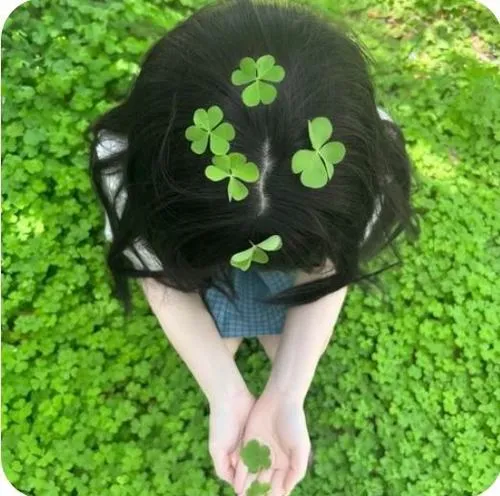 Hình đại diện ngầu phong vị Visual branding xanh lá