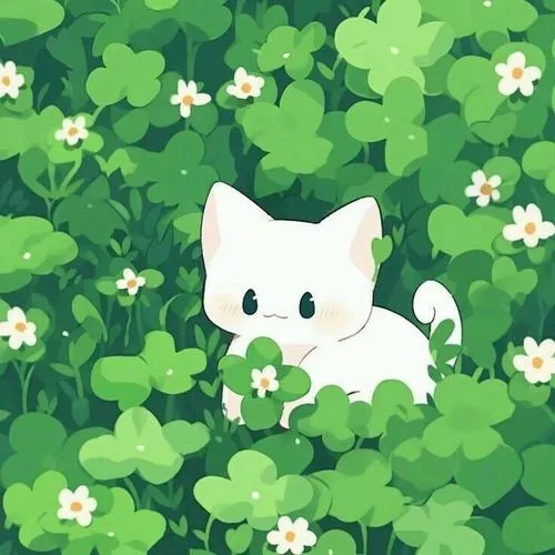 Ảnh đại diện xanh lá theo aesthetic style