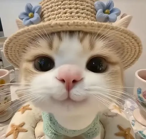 Hình profile cute mèo nhà mang nét tinh nghịch tự nhiên