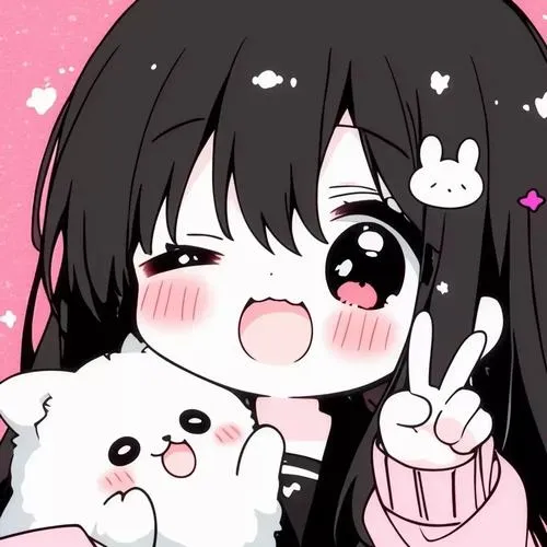 Mèo kiểng phong cách anime có kiểu dáng chibi nổi bật