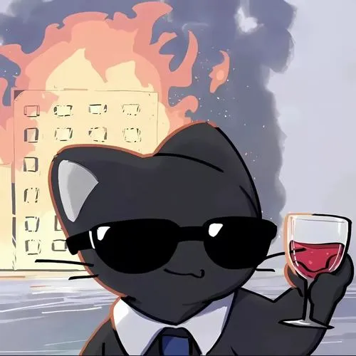 Hình đại diện mèo anime gam màu pastel dịu mắt đầy sáng tạo