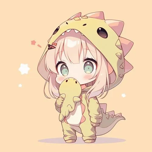 Ảnh profile mèo chibi tông kẹo ngọt dành cho người yêu nét mềm và biểu cảm hiền