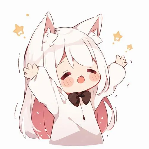 Tranh mèo chibi lấy cảm hứng Doraemon