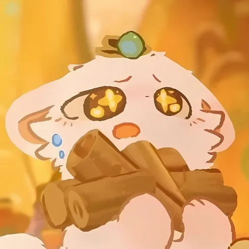 Ảnh avatar mèo chibi theo hình minh họa hiện đại