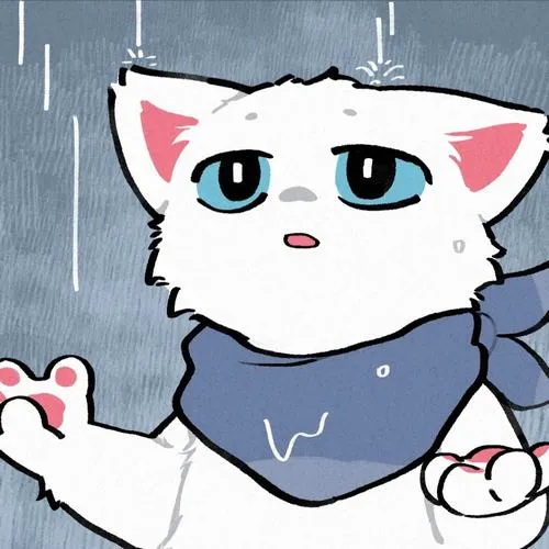 Bộ avatar mèo chibi sáng trong làm nổi bật cá tính nhẹ nhàng nhưng vẫn đầy cuốn hút