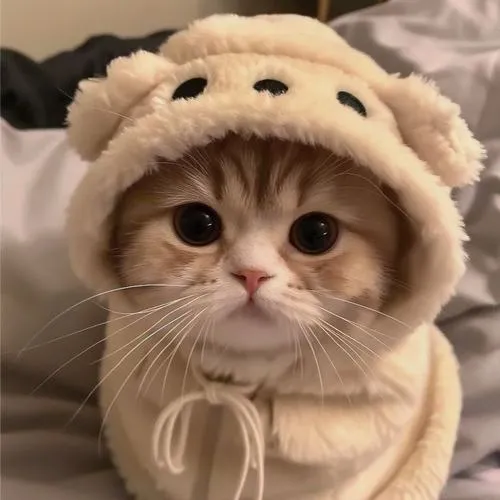 Ảnh đại diện mèo con mèo con phong cách cute dịu dàng