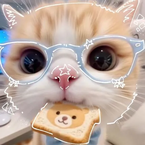 Ảnh profile mèo Munchkin có mũi hồng nhìn là thích