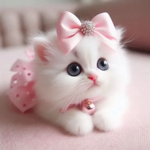 Avatar mèo cute phong cách ngây ngô khiến trang cá nhân mềm hẳn