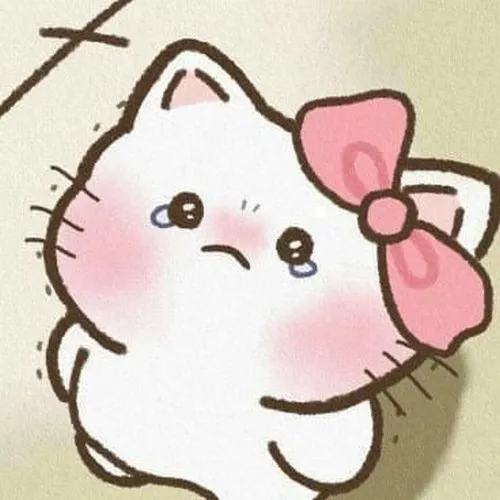 Avatar mèo khóc nhìn một lần là thấy tủi