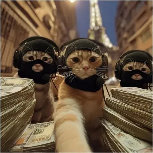 Hình đại diện ngầu mèo kết hợp ghế da và bức tường xi măng