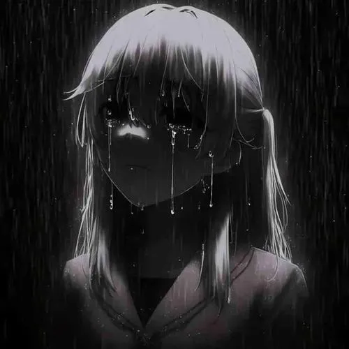 Ảnh đại diện tâm trạng nữ anime chứa trống rỗng