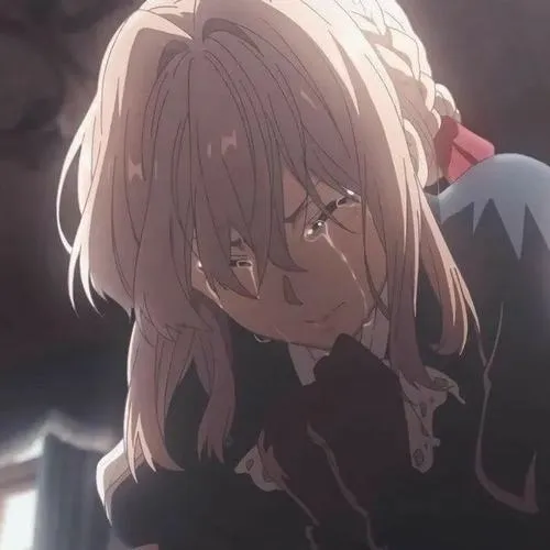 Avatar buồn sâu nữ anime cùng nước mắt long lanh