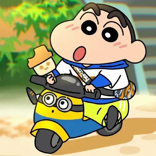 Ảnh profile Shin khi bạn muốn nói tôi vui tính mà không cần giải thích nhiều