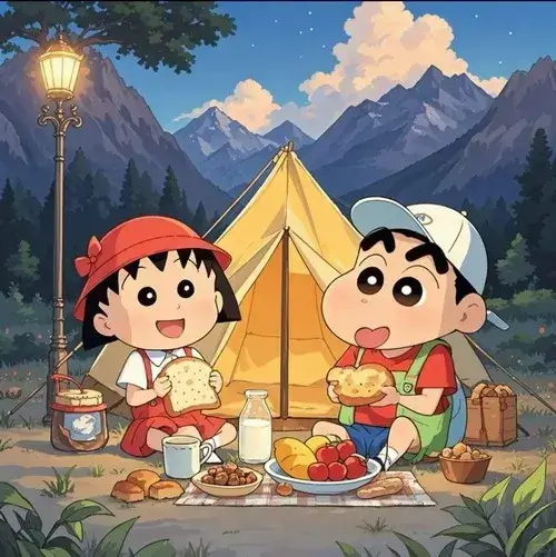 Ảnh profile Shin cười nhếch, hợp hội thích cà khịa nhẹ mà vẫn đáng yêu