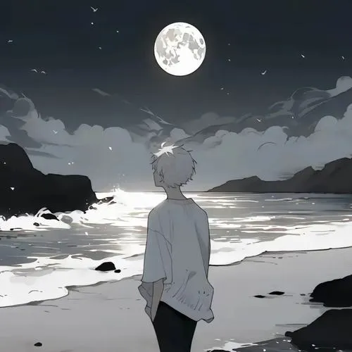 Hình avt cute nam nhưng buồn không ồn ào.