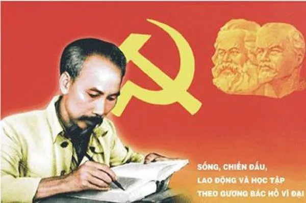 Ảnh Phủ Chủ tịch hòa hoa sen cùng ảnh phục chế trang trí