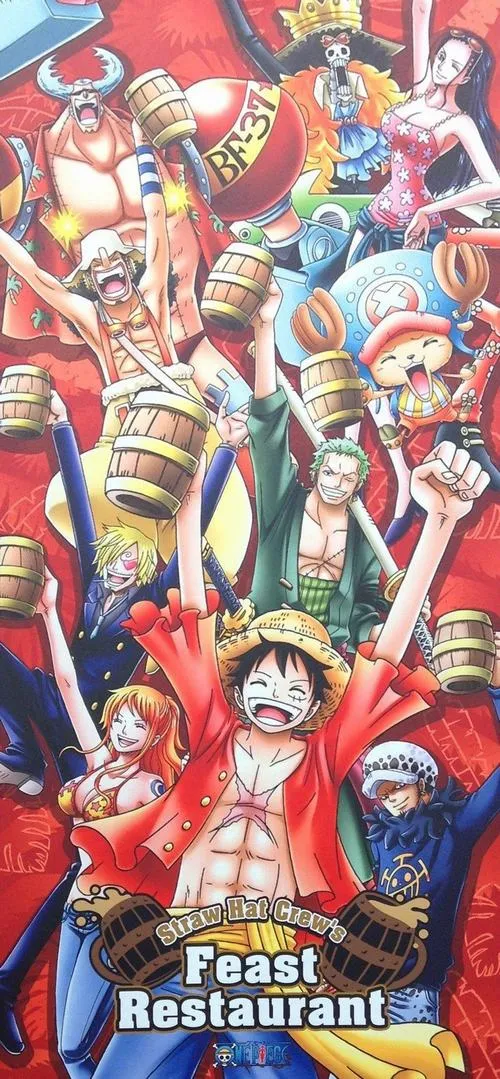 Ảnh băng mũ rơm phong cách hành động, biểu cảm quyết tâm, đạo cụ vũ khí lên hình cực nét