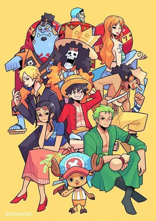 70 Ảnh Băng Mũ Rơm One Piece ngầu trên Thousand Sunny với 10 thành viên nghịch ngợm