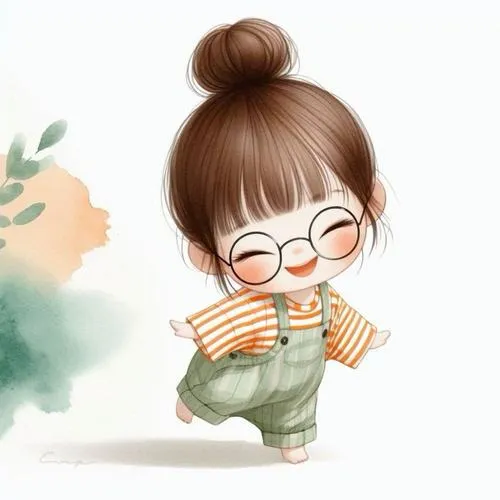 Top 100+ Hình Ảnh Chibi Bé Gái Đáng Yêu Dễ Thương đôi mắt to tròn má hồng nũng nịu