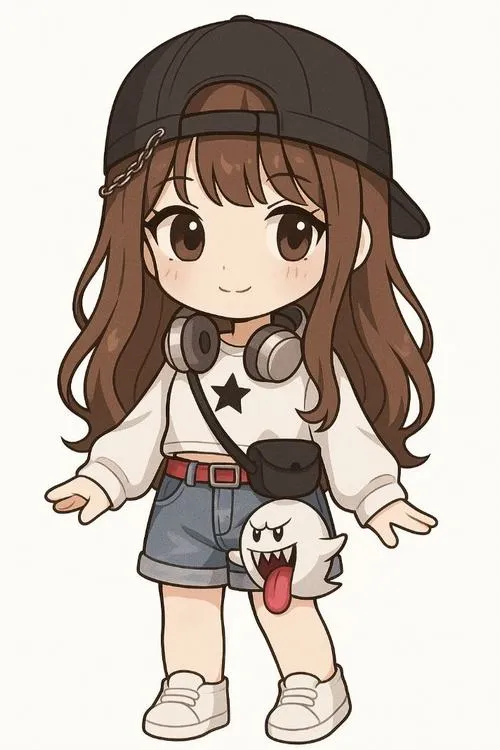 Bộ minh họa dễ thương cho avatar, nét tròn trịa và cảm xúc nhìn là hiểu