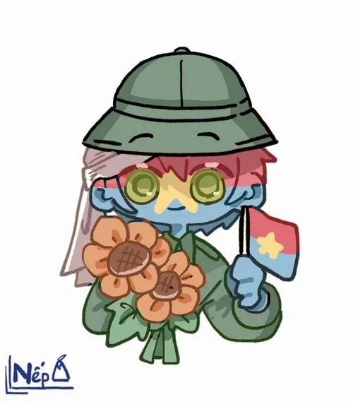 Hình Độ tương phản cao kết hợp Độ bão hòa màu mạnh nhìn thật rực rỡ