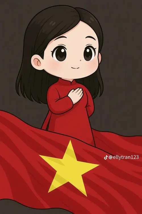 Ảnh Nét bo tròn mềm phối má hồng tạo phong cách chibi dễ thương