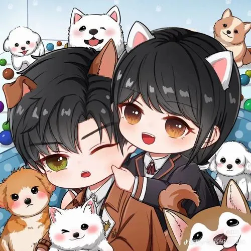 Ảnh chibi cặp đôi làm quà kỷ niệm: in postcard, treo khung, vẫn rất sang