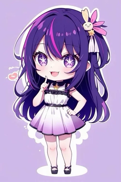 Hình Iris phối tím khói cùng trái tim nhỏ thật ngọt lịm