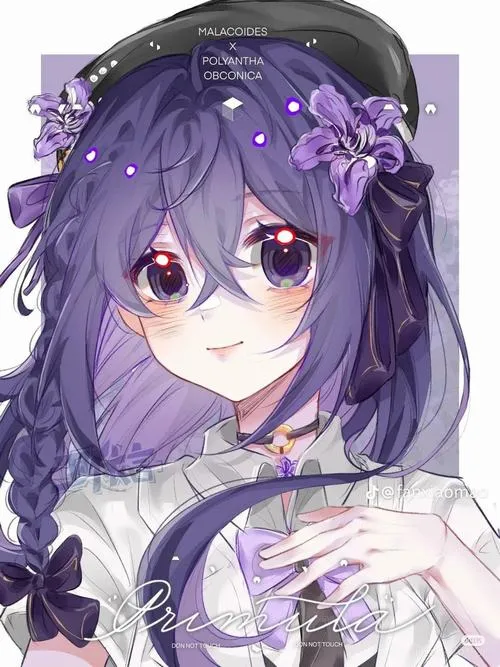 Hình Amethyst tone tông tím đậm với đường viền nét gọn gàng