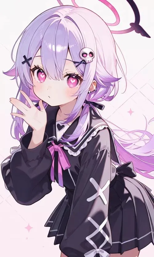 Hiệu ứng phát sáng tạo không gian huyền ảo quanh nhân vật chibi