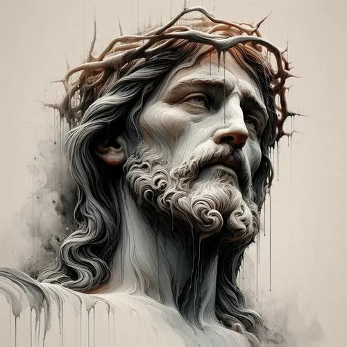 Ảnh chúa Giêsu 3D nghệ thuật, chọn tông màu nào để giữ trọn sự trang nghiêm