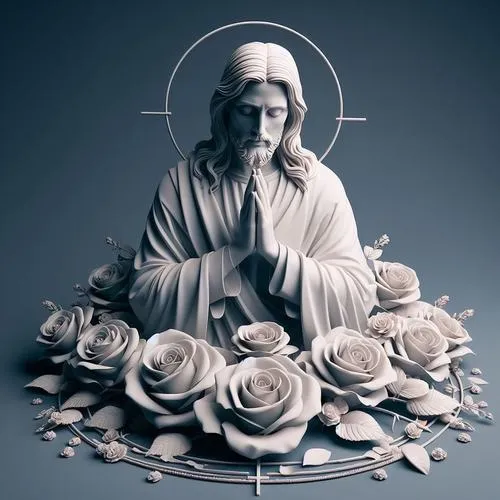 Ngắm nhìn gương mặt Chúa Giêsu dưới ánh sáng ấm áp