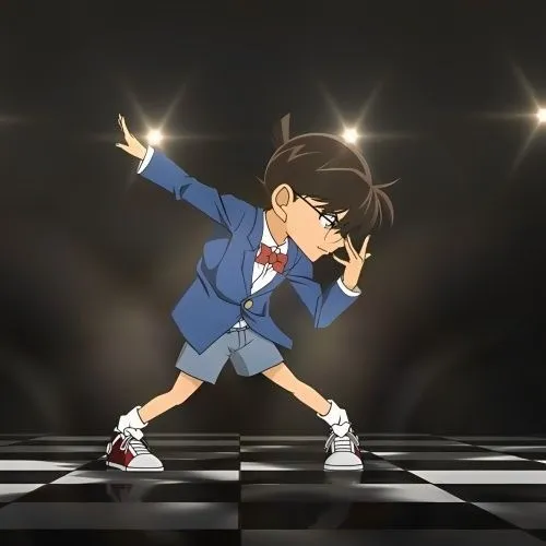 Ảnh chế Conan phá án bằng suy luận sắc bén, vô tri mà đúng, lật kèo đau.