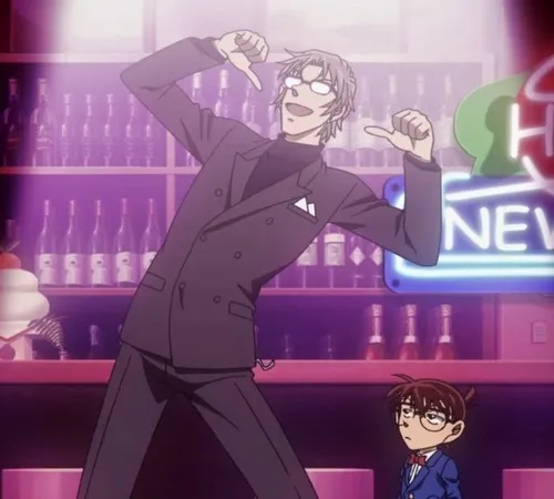 Ảnh chế Conan Edogawa, pha cạn lời trước drama, mặt vẫn đàng hoàng quá mức.