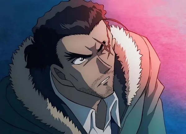 Morofushi Takaaki cầm cốc nóng, ánh nhìn điềm tĩnh, nền tuyết trắng làm khung hình dịu lại