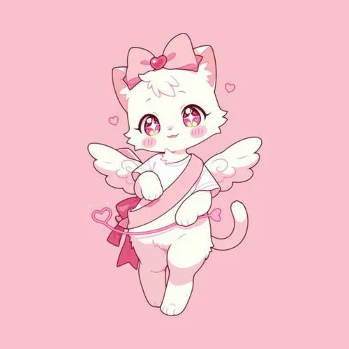 BST 124 Hình Mèo Chibi Cute nhìn là cưng xỉu phù hợp làm ảnh đại diện hoặc hình nền