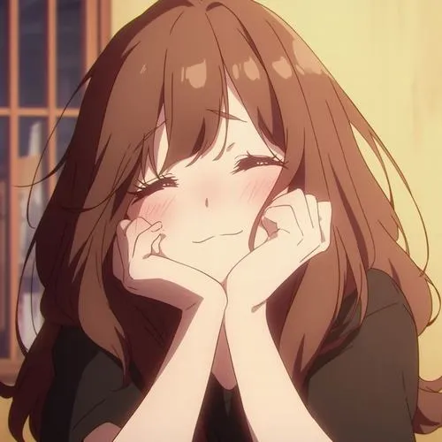 Hình đại diện anime cute mang cảm xúc cô độc và ánh sáng thấp