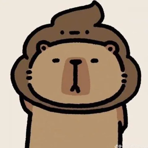 Hình đại diện ngầu Capybara chibi điềm tĩnh hiền nhẹ êm