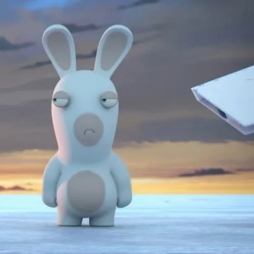 Hình vẽ đáng yêu giúp avatar thỏ thay ảnh chụp hiệu quả