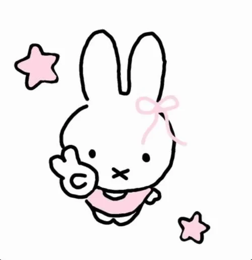 Ảnh đại diện con thỏ phong cách kawaii mang cảm giác chữa lành