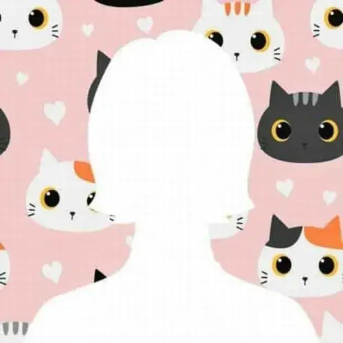 Hình profile cute cơ bản với màu đen xám cá tính