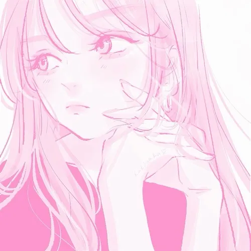 Ảnh avatar ngầu anime cô gái với ánh sáng pastel mềm